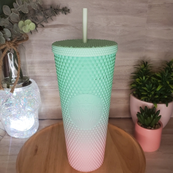 Starbucks Watermelon Philippines Overseas Exclusive Studded Tumbler Matte - Picture 7 of 8